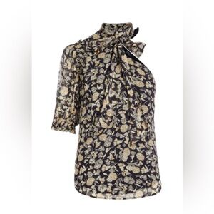 🔥NWOT - Ralph Lauren
Georgette Floral One-Shoulder Blouse
Sold Out online!